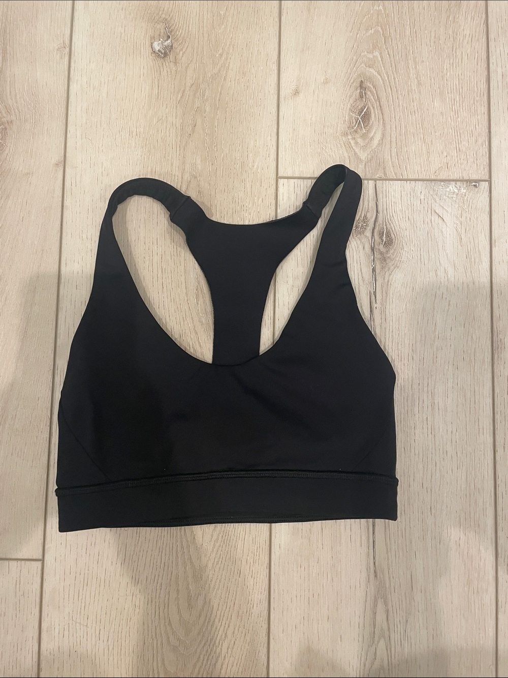 Lululemon Black Racerback Sports Bra